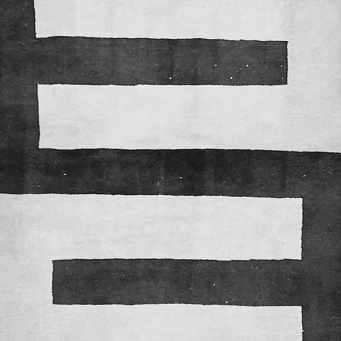 Machine Washable Abstract Gray Modern Rug, wshabs5598gry