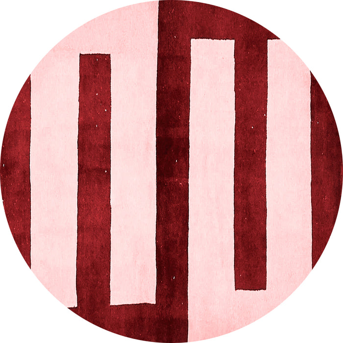 Machine Washable Abstract Red Modern Rug, wshabs5598red