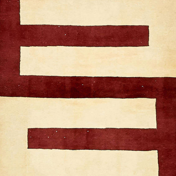 Abstract Sun Yellow Modern Rug, abs5598