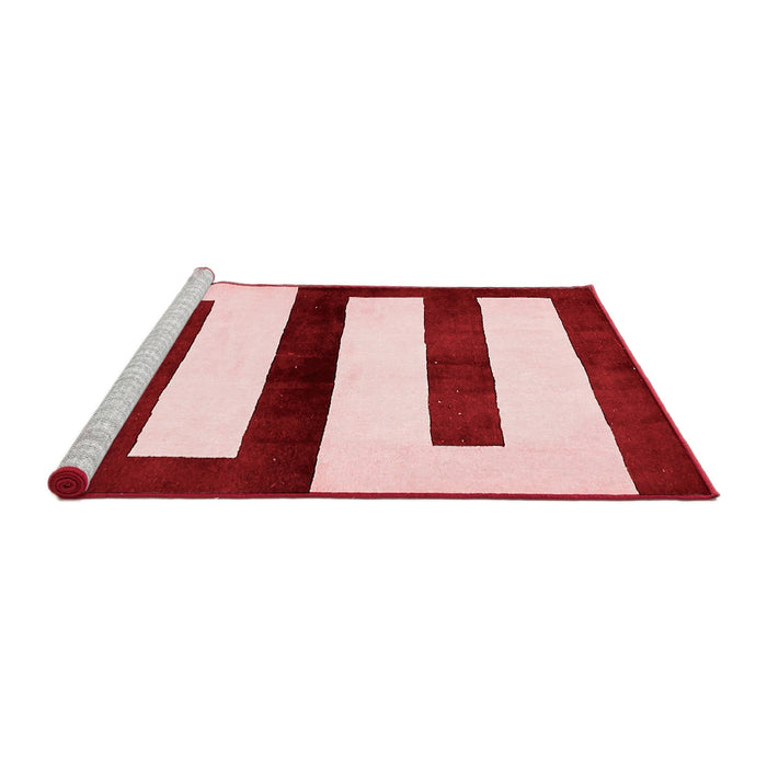 Modern Red Washable Rugs