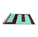 Sideview of Machine Washable Abstract Light Blue Modern Rug, wshabs5598lblu