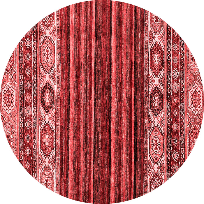 Machine Washable Abstract Red Modern Rug, wshabs559red
