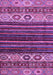 Machine Washable Abstract Purple Modern Area Rugs, wshabs559pur