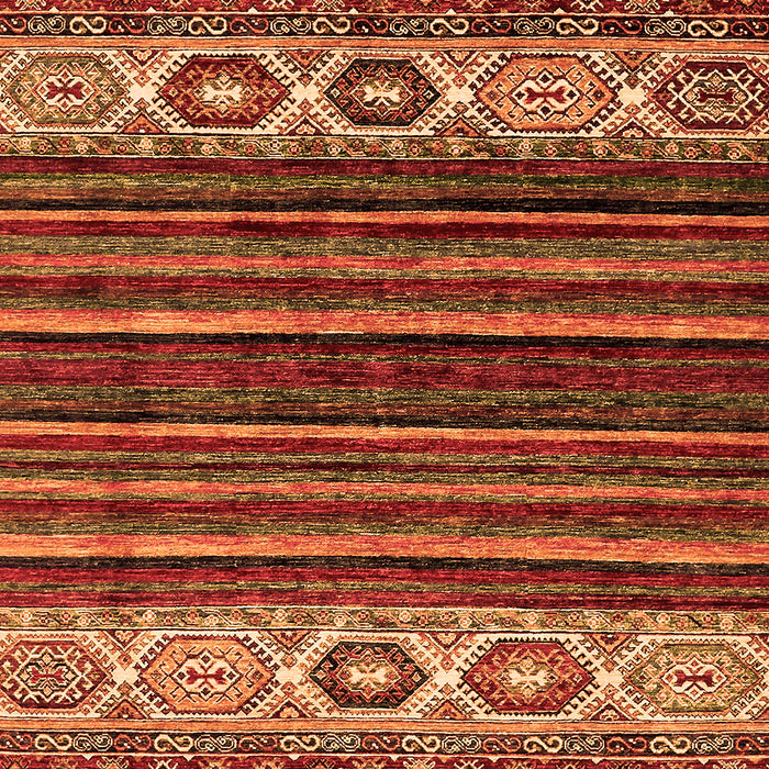 Machine Washable Abstract Orange Modern Area Rugs, wshabs559org