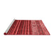 Modern Red Washable Rugs