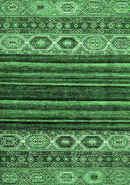 Abstract Emerald Green Modern Rug, abs559emgrn