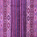 Square Abstract Purple Modern Rug, abs559pur