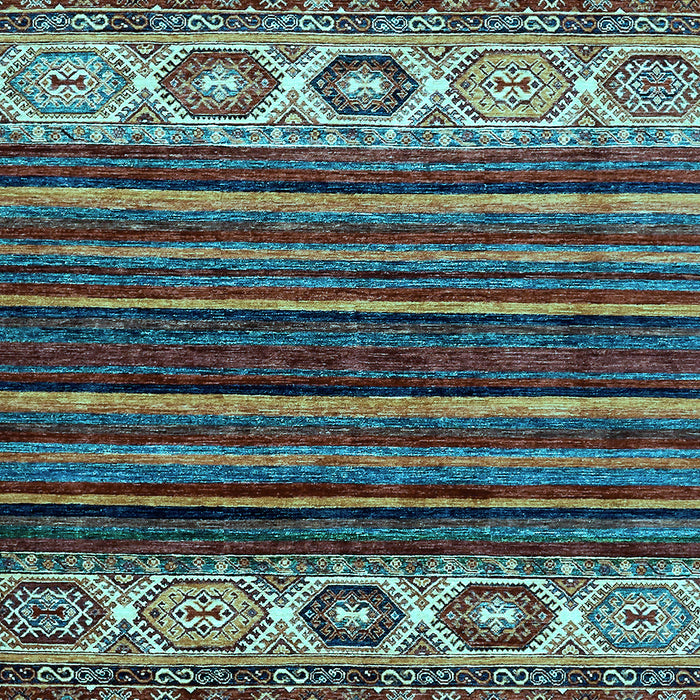 Abstract Light Blue Modern Rug, abs559lblu