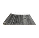 Sideview of Abstract Gray Modern Rug, abs559gry