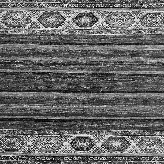 Machine Washable Abstract Gray Modern Rug, wshabs559gry