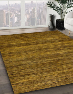 Abstract Sedona Brown Modern Rug in Family Room, abs55