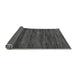 Sideview of Abstract Gray Modern Rug, abs55gry