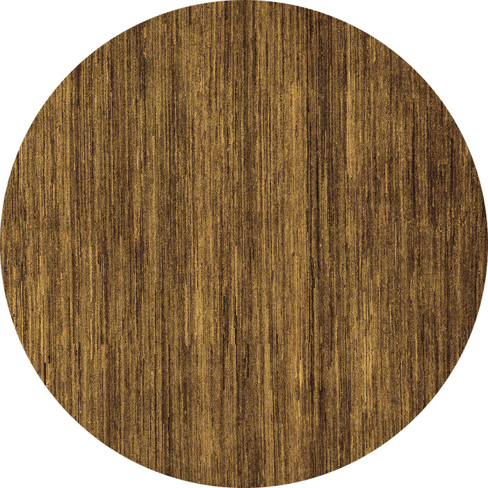 Round Machine Washable Abstract Brown Modern Rug, wshabs55brn