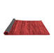 Abstract Red Modern Area Rugs