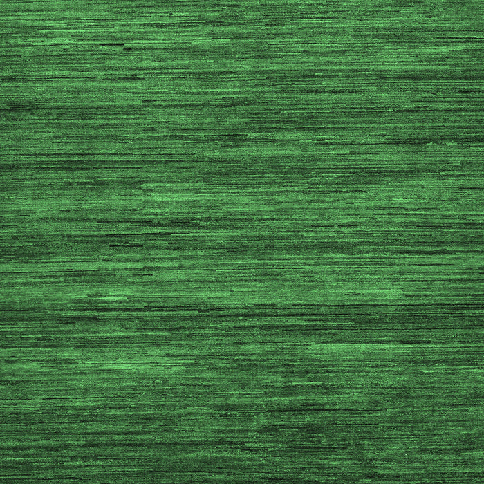 Square Abstract Emerald Green Modern Rug, abs55emgrn