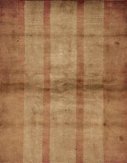 Abstract Orange Modern Rug, abs5600