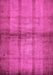 Machine Washable Abstract Pink Modern Rug, wshabs5600pnk