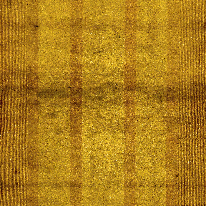 Machine Washable Abstract Yellow Modern Rug, wshabs5600yw