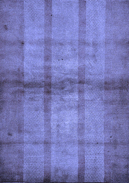 Abstract Blue Modern Rug, abs5600blu