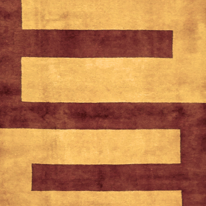 Abstract Brown Modern Rug, abs5601brn