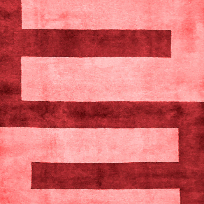 Abstract Red Modern Area Rugs