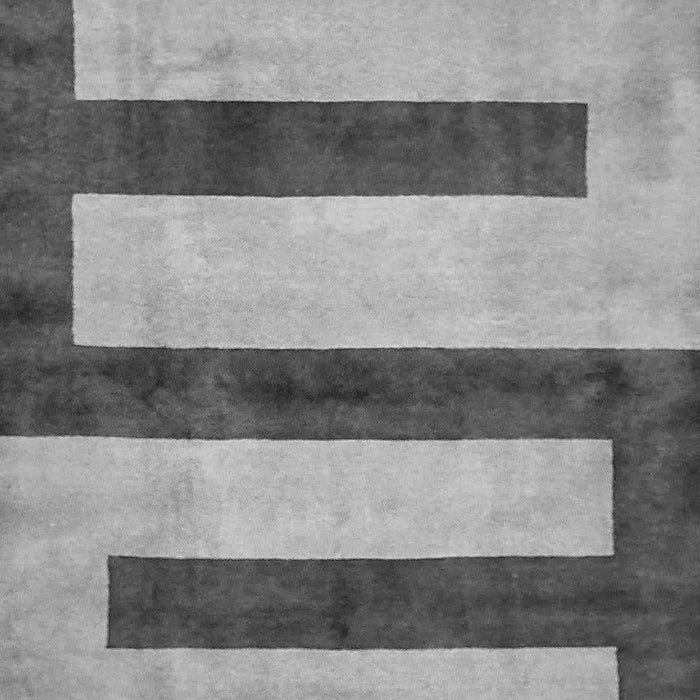 Machine Washable Abstract Gray Modern Rug, wshabs5601gry