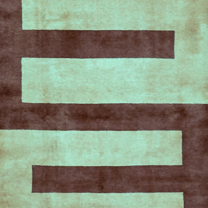 Abstract Light Blue Modern Rug, abs5601lblu