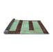 Sideview of Abstract Light Blue Modern Rug, abs5601lblu