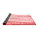 Abstract Red Modern Area Rugs