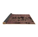 Sideview of Oriental Brown Modern Rug, abs5603brn