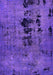 Machine Washable Oriental Purple Modern Area Rugs, wshabs5603pur
