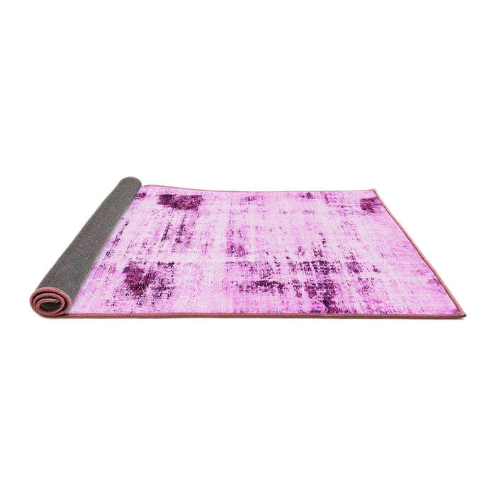 Sideview of Oriental Pink Modern Rug, abs5604pnk