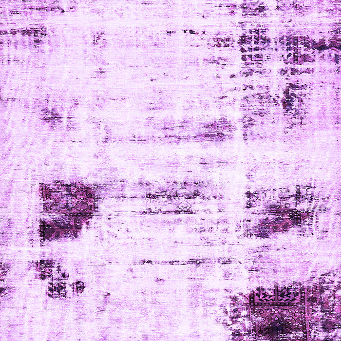 Machine Washable Oriental Purple Modern Area Rugs, wshabs5604pur