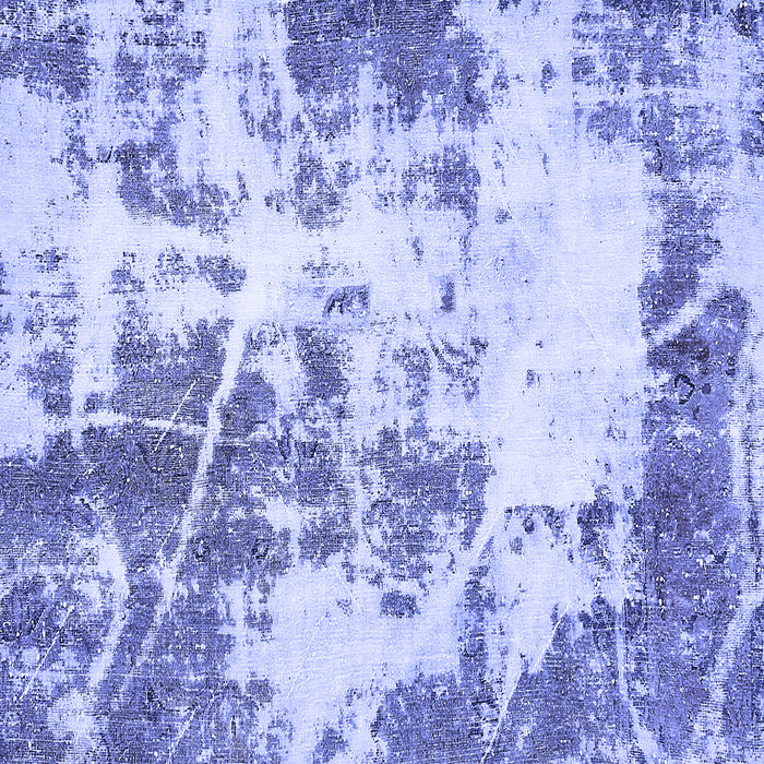 Square Machine Washable Abstract Blue Modern Rug, wshabs5606blu