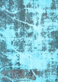 Abstract Light Blue Modern Rug, abs5606lblu