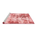 Modern Red Washable Rugs