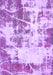 Abstract Purple Modern Rug, abs5606pur