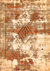 Abstract Orange Modern Rug, abs5607org