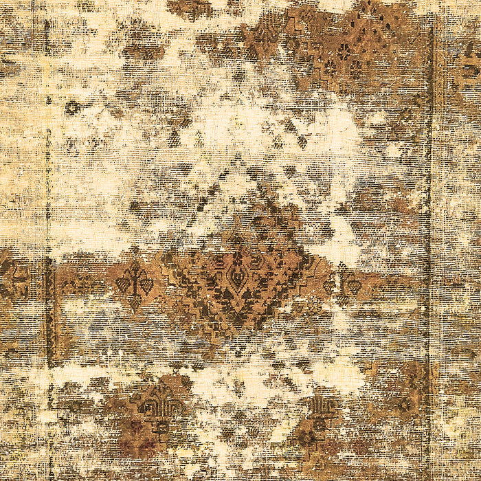 Abstract Brown Modern Rug, abs5607brn