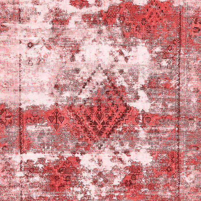 Machine Washable Abstract Red Modern Rug, wshabs5607red