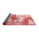 Abstract Red Modern Area Rugs