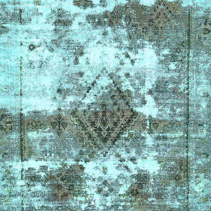 Machine Washable Abstract Light Blue Modern Rug, wshabs5607lblu