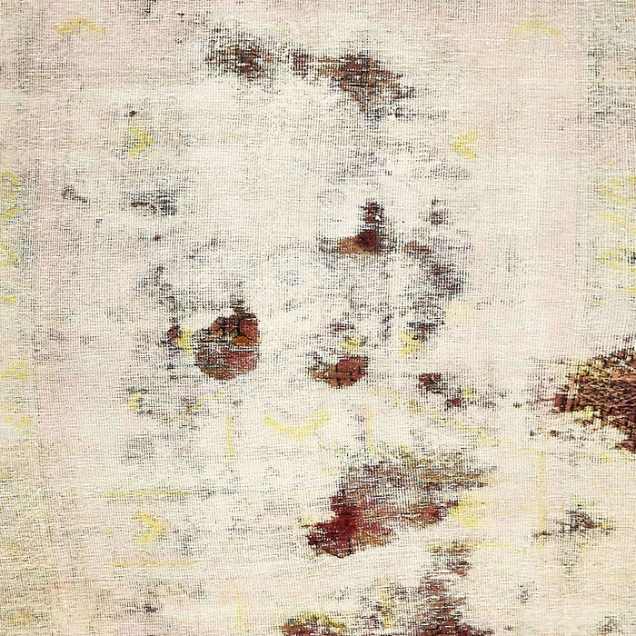 Machine Washable Abstract Camel Brown Rug, wshabs5608