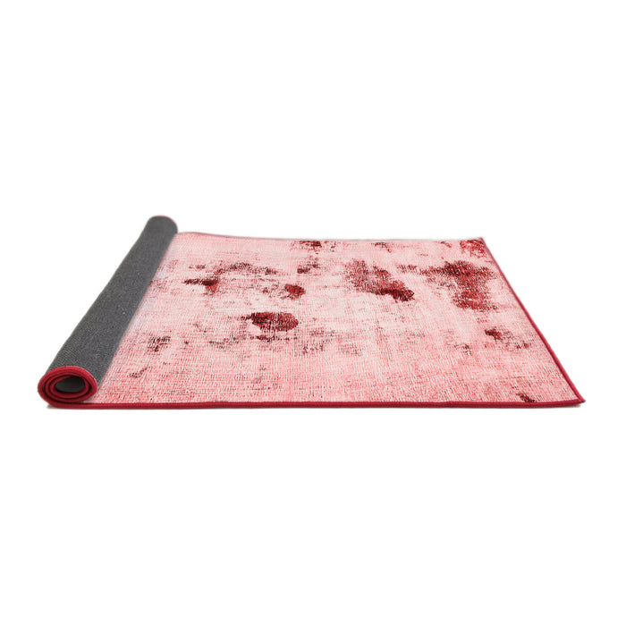 Solid Red Modern Area Rugs