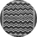 Round Machine Washable Abstract Gray Modern Rug, wshabs5609gry