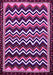 Machine Washable Abstract Pink Modern Rug, wshabs5609pnk