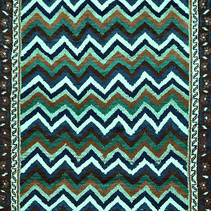 Abstract Turquoise Modern Rug, abs5609turq