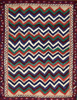 Abstract Gunmetal Gray Modern Rug, abs5609