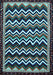 Machine Washable Abstract Light Blue Modern Rug, wshabs5609lblu