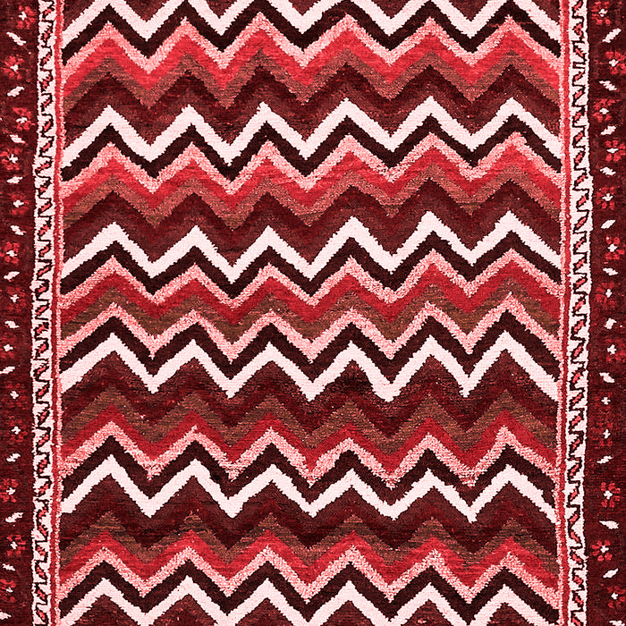 Abstract Red Modern Area Rugs